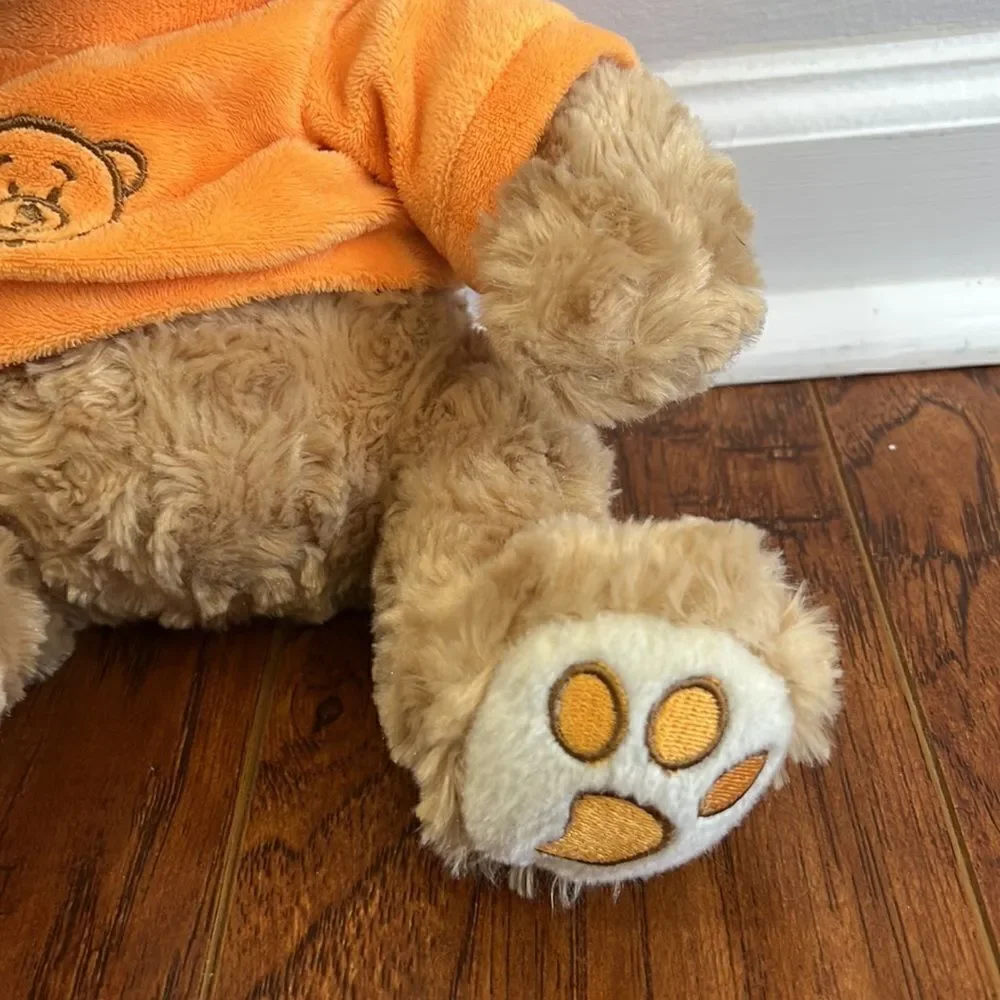 Best Made Toys Global Beige Teddy Bear Orange Shirt 10” Plush Toy Stuffed Animal - Picture 6 of 11